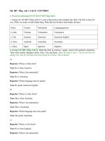 Tải Giải sách bài tập tiếng Anh lớp 6 Unit 15: We are the World - Giải SBT tiếng Anh lớp 6