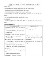 Tải Giáo án an toàn giao thông lớp 2 - Bài 6: Ngồi an toàn trên xe đạp, xe máy - Giáo án điện tử môn An toàn giao thông lớp 2