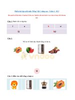 Tải Phiếu bài tập cuối tuần Tiếng Việt lớp 1 Nâng cao Tuần 4 Số 2 - Đề kiểm tra Tiếng Việt cuối tuần lớp 1 Sách Chân trời sáng tạo