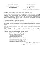 Tải Đề thi học kỳ 2 môn Ngữ văn lớp 9 năm học 2017-2018 thị xã An Nhơn, Bình Định - Đề thi học kì 2 môn Văn lớp 9