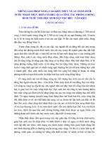Sáng kiến kinh nghiệm, SKKN - Những giải pháp nâng cao kiến thức về an toàn dưới nước nhằm thực hiện có hiệu quả công tác phòng chống đuối nước cho học sinh dân tộc thiểu số Bru - Vân Kiều