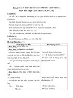 Tải Giáo án an toàn giao thông lớp 2 - Bài 3: Hiệu lệnh của cảnh sát giao thông - Biển báo hiệu giao thông đường bộ - Giáo án điện tử môn An toàn giao thông lớp 2