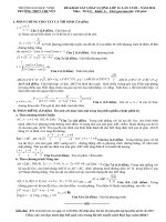 Tải Đề thi thử đại học lần 4 năm 2014 môn Toán khối A trường THPT Chuyên ĐH Vinh, Nghệ An - Đề thi thử đại học môn Toán có đáp án