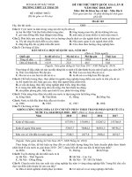 Tải Đề thi thử THPT Quốc gia môn Địa lý năm 2019 trường THPT Lý Thái Tổ - Bắc Ninh lần 2 - Đề minh họa Địa lý 2019