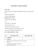 Tải Giáo án Tự nhiên xã hội 1 bài 5: Vệ sinh thân thể - Giáo án Tự nhiên xã hội 1