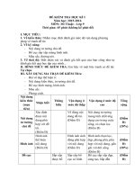 Tải Giáo án môn Mỹ thuật lớp 9 bài 16 - Đề kiểm tra học kì I