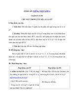 Tải Giáo án Tiếng Việt 4 tuần 25 - Chủ ngữ trong câu kể Ai là gì? - Giáo án Luyện từ và câu lớp 4