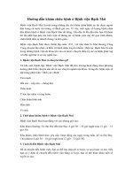 Tải Hướng dẫn khám chữa bệnh ở Bệnh viện Bạch Mai - Kinh nghiệm khám bệnh ở viện Bạch Mai