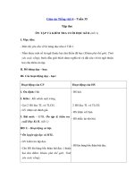 Tải Giáo án Tiếng Việt 4 tuần 35: Ôn tập học kì 2 - Tiết 1 - Giáo án Tập đọc lớp 4