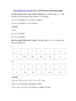 Tải Giải bài tập SGK Toán lớp 7 bài 4: Một số bài toán về đại lượng tỉ lệ nghịch - Giải bài tập SGK Toán lớp 7 bài 4