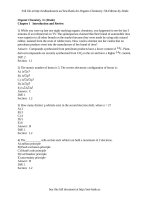 Test bank for organic chemistry 7th edition by wade 