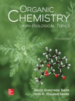 Preview organic chemistry with biological topics, fifth edition by janice gorzynski smith  heidi r  vollmer–snarr (2018)