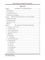 ĐỒ án TÍNH TOÁN THIẾT kế kết cấu tàu CHỞ HÀNG KHÔ