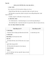 GIÁO án môn đạo đức SÁCH CÁNH DIỀU kỳ 2