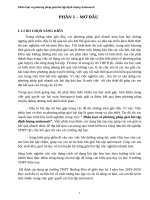 Sáng kiến kinh nghiệm, SKKN - Phân loại và phương pháp giải bài tập định lượng aminoaxit