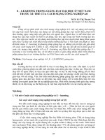 E-learning trong giảng dạy đại học ở Việt Nam trước xu thế của cách mạng công nghiệp 4.0