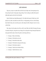 Tiểu luận môn phân tích thiết kế hướng đối tượng hệ thống phần mềm quản lý khách sạn 