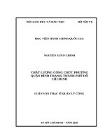 Chất lượng công chức phường quận bình thạnh, thành phố hồ chí minh001 