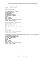 Test bank for macroeconomics 10th edition by parkin 