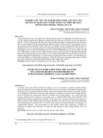 Nghiên cứu yếu tố ảnh hưởng công tác đấu giá quyền sử dụng đất ở một số dự án trên địa bàn huyện Bảo Thắng, tỉnh Lào Cai