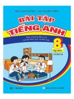 Bài Tập Tiếng Anh 8-Tập 1 (Mai Lan Hương - Hà Thanh Uyên)