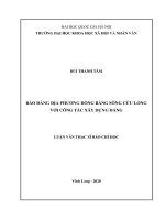 Báo đảng địa phương đồng bằng sông cửu long với công tác xây dựng đảng 