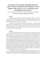 XÁC ĐỊNH KHẢ NĂNG PHÂN GIẢI MUỐI MẬT CỦA CÁC CHỦNG VI KHUẨN LACTOBACILLUS PHÂN LẬP TỪ HỆ TIÊU HÓA CỦA NGƯỜI LUẬN VĂN THẠC SĨ: SINH HỌC THỰC NGHIỆM
