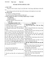 Giáo án dạy thêm ngữ văn 6 học kì 2