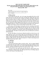 Báo cáo biện pháp giáo dục thi giáo viên giỏi mon ngữ văn THCS có powerpoint