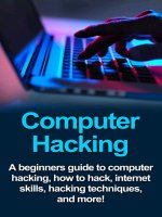 Hướng dẫn cách hack máy tính cho người mới bắt đầu: cách hack máy tính, kỹ thuật hack, kỹ năng sử dụng internet, hacking