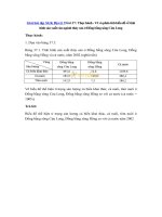 Tải Giải bài tập SGK Địa lý 9 bài 37 - Thực hành - Vẽ và phân tích biểu đồ