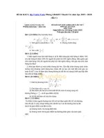 Tải Đề thi KSCL lớp 9 môn Toán Phòng GD&ĐT Thanh Trì năm học 2019 - 2020 (lần 1) - Đề kiểm tra HK 2 lớp 9 môn Toán