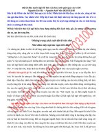 THAM KHẢO 30 đề, bài văn HSG làm 