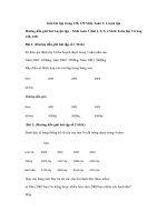 Tải Giải bài tập trang 138, 139 SGK Toán 3: Luyện tập làm quen với thống kê số liệu - Lời giải bài tập Toán lớp 3