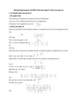 Tải Giải bài tập trang 43, 44 SGK Toán lớp 6 tập 2: Phép chia phân số - Giải bài tập môn Toán lớp 6