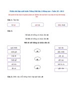 Tải Phiếu bài tập cuối tuần Tiếng Việt 1 nâng cao Tuần 10 Số 2 - Đề kiểm tra Tiếng Việt cuối tuần lớp 1 Sách Chân trời sáng tạo