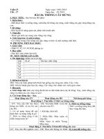 Tải Giáo án Công nghệ 7 bài 26: Trồng cây rừng - Giáo án điện tử Công nghệ 7