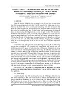 Cơ sở lý thuyết của phương pháp phương sai rối trong nghiên cứu dòng nhiệt, ẩm, khí CO2 và các đặc trưng kỹ thuật của trạm quan trắc dòng Nam Cát Tiên