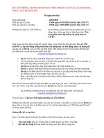 DỰ ÁN PHÒNG, CHỐNG BUÔN BÁN TRÁI PHÁP LUẬT CÁC LOÀI ĐỘNG, THỰC VẬT HOANG DÃ