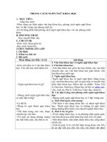 Tải Giáo án môn Ngữ văn lớp 12 bài 11 - Phong cách ngôn ngữ khoa học