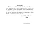 Thực hiện chính sách đào tạo, bồi dưỡng công chức các phường quận hoàng mai, thành phố hà nội 