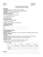 Tải Giáo án Công nghệ 9: Kiểm tra thực hành - Giáo án điện tử môn Công nghệ lớp 9