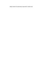 PHẬT GIÁO VÀ GIÁO DỤC ĐẠO ĐỨC TOÀN CẦU