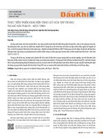 Thực tiễn triển khai nền tảng số hóa tập trung tại mỏ hải thạch - mộc tinh