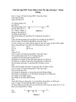 Tải Giải bài tập SBT Toán hình 6 bài: Ôn tập chương 1 - Đoạn thẳng - Giải bài tập môn Toán Hình lớp 6