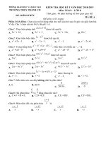 phần i 50 điểm chọn câu trả lời đúng nhất cho mỗi câu hỏi sau rồi ghi vào giấy làm bài