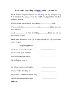 Tải Giải vở bài tập Tiếng Việt lớp 5 tuần 23: Chính tả - Giải sách bài tập Tiếng Việt 5 tuần 23