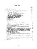 quản trị chất lượng hoàn thiện bản w