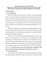 Sáng kiến kinh nghiệm, SKKN - Vận dụng nguyên tắc tích hợp trong dạy làm văn dạng bài Nghị luận về một bài thơ, đoạn thơ; Nghị luận về một ý kiến bàn về văn học