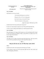 Tải Đề thi tuyển sinh vào lớp 10 môn Ngữ văn Sở GD&ĐT Phú Thọ năm học 2018 - 2019 - Đề thi vào lớp 10 THPT môn Ngữ văn có đáp án